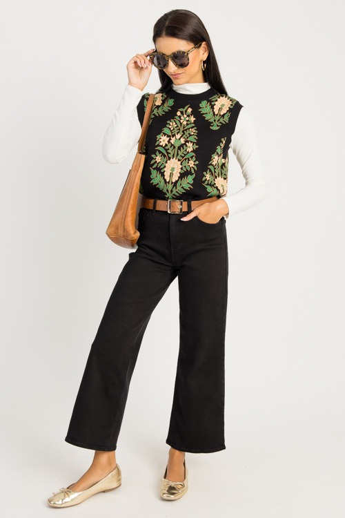 Chic Bloom Sweater Top, Black - 0911-47.jpg