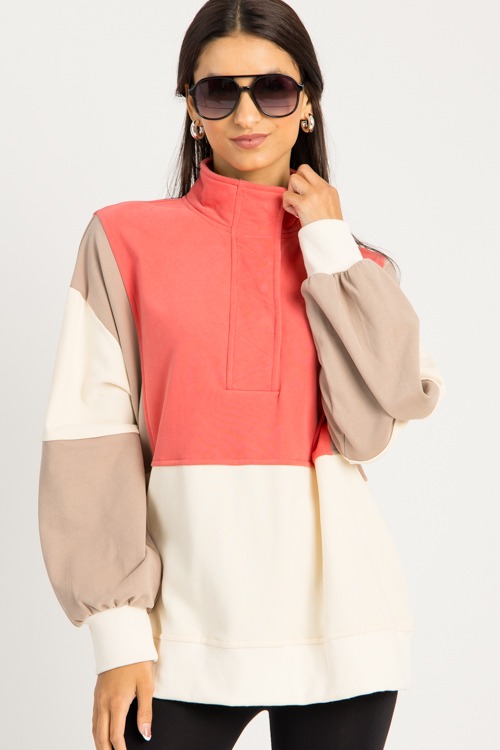 Colorblock Pullover, Mauve Brown - 0911-68.jpg