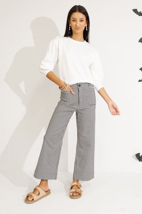 Gingham Pants, Black - 0912-888.jpg