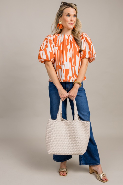 Button Back Printed Top, Orange - 0913-23-Edit.jpg