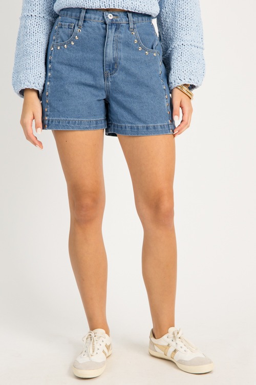 Studded Denim Shorts - 0915-29p.jpg