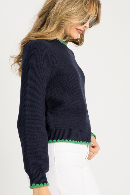 In Contrast Sweater, Navy Green - 0916-12.jpg
