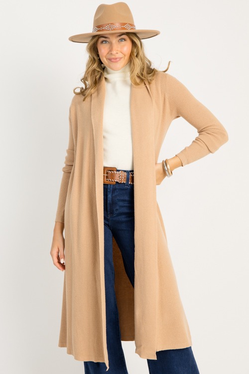 Waffle Knit Long Cardigan, Came - 0917-78.jpg