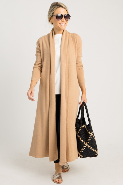 Waffle Knit Long Cardigan, Came - 0917-80.jpg