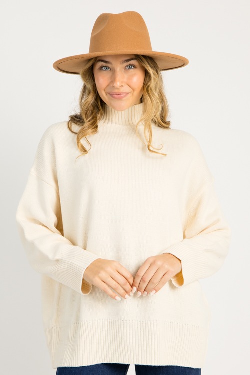 Mock Neck Tunic Sweater, Cream - 0918-36.jpg