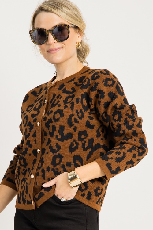 Cheetah Button Sweater, Brown - 0923-12p.jpg