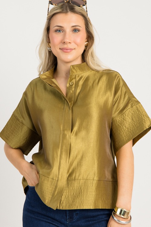 Metallic Button Blouse, Chartre - 0923-43p.jpg