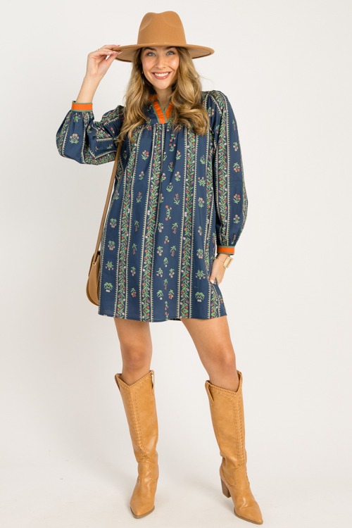 Dawn Floral Dress, Navy - 0923-51p.jpg