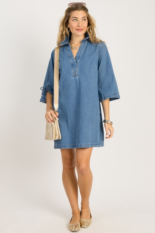 Denim Tie Sleeve Dress - 0924-8p.jpg