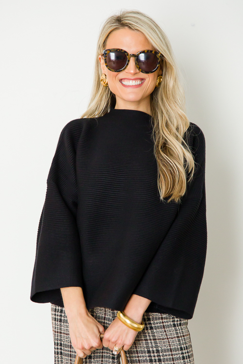 The Mattie Sweater, Black