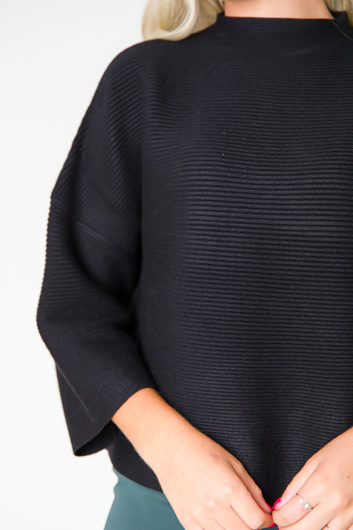 The Mattie Sweater, Black
