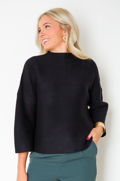 The Mattie Sweater, Black