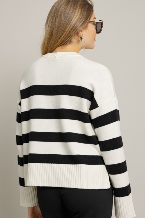 Ava Stripe Sweater, Cream/Black - 1001-73.jpg