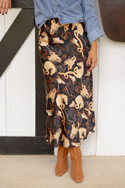 Equestrian Satin Maxi Skirt, Black - 1002-150.jpg