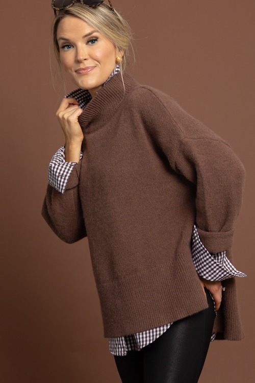 Tia Mock Neck Sweater, Choco Brown - 1002-181p.jpg