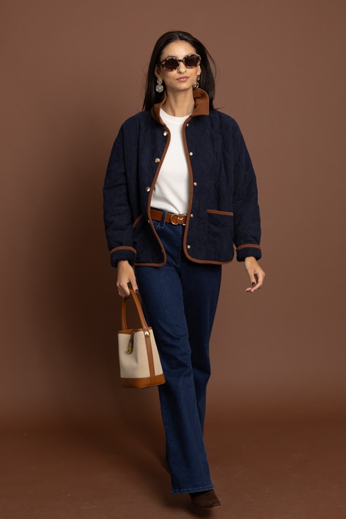 Two-Tone Corded Jacket, Navy - 1002-344h.jpg