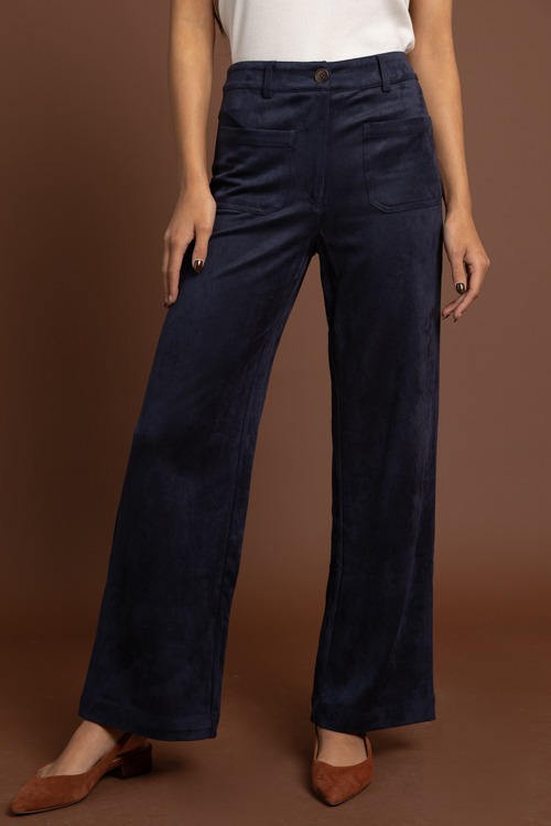 Suede Patch Pocket Pants, Dk. Navy - 1002-362p.jpg