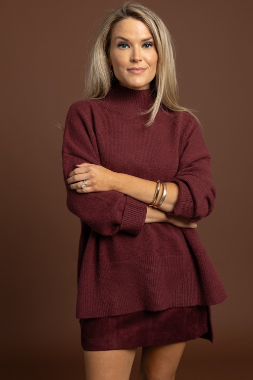 Tia Mock Neck Sweater, Cherry - 1002-394.jpg