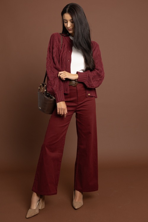 Wynona Cable Cardigan, Burgundy - 1002-79.jpg