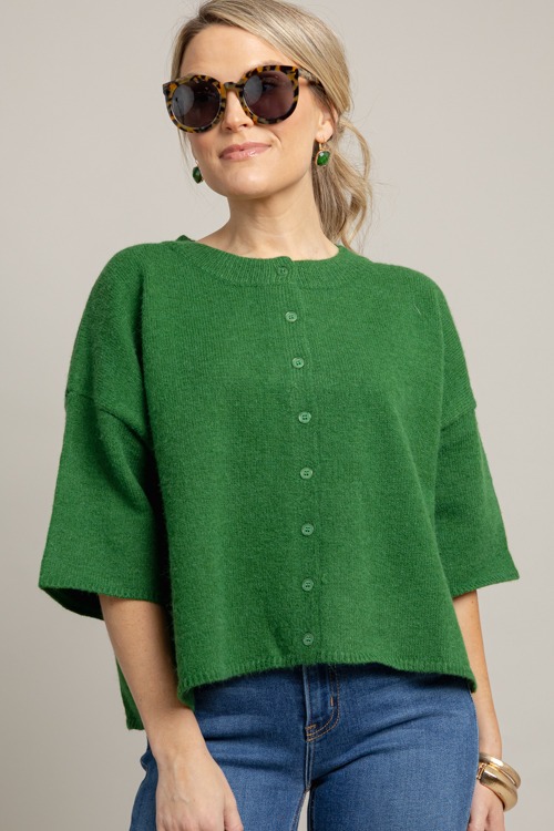 Half Sleeve Button Sweater, Amazon - 1007-102h.jpg