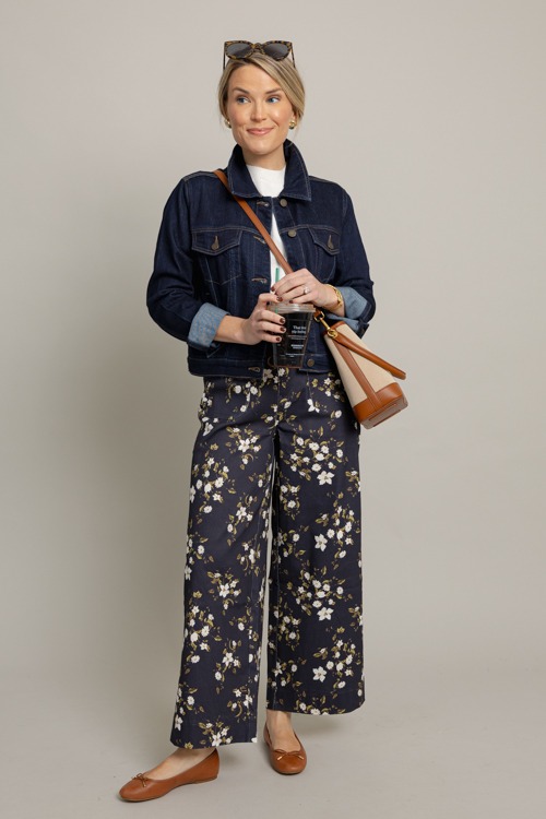 Floral Patch Pocket Pants, Navy - 1007-77.jpg