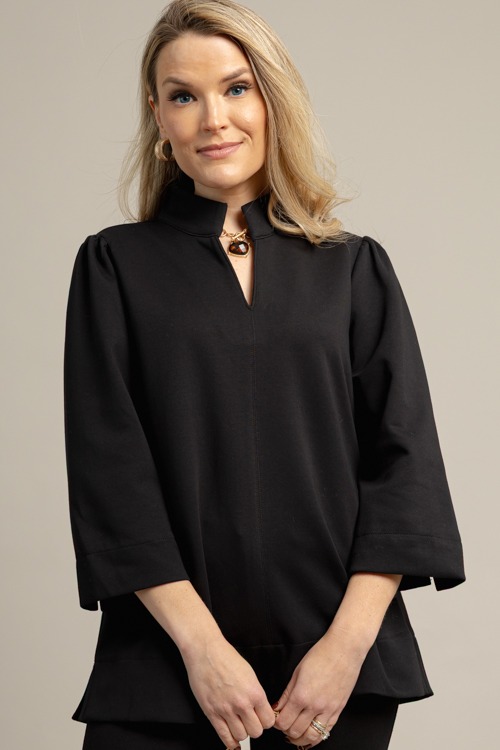 Polished Knit Top, Black - 1008-101.jpg