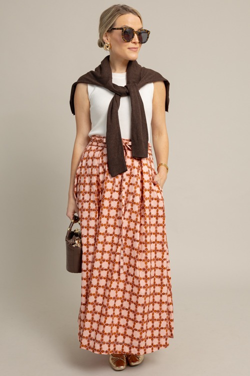 Printed Tie Belt Maxi Skirt - 1008-28p.jpg
