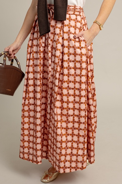 Printed Tie Belt Maxi Skirt - 1008-29h.jpg