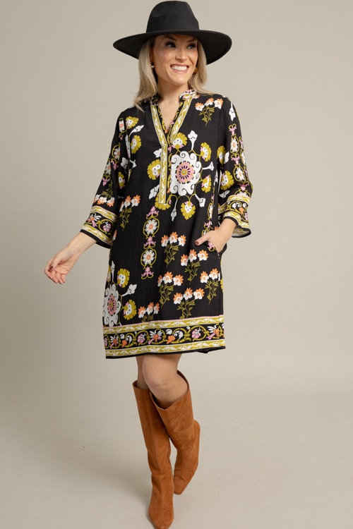 Holland Floral Dress, Black - 1008-47p.jpg