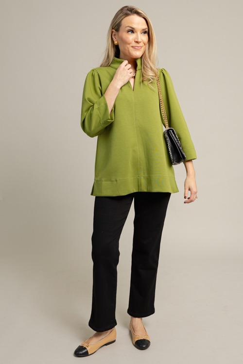 Polished Knit Top, Olive - 1008-62.jpg