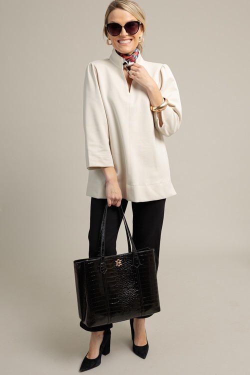 Polished Knit Top, Cream - 1008-90h.jpg