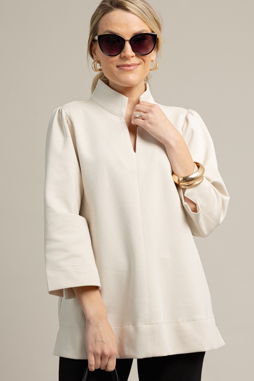 Polished Knit Top, Cream - 1008-92.jpg