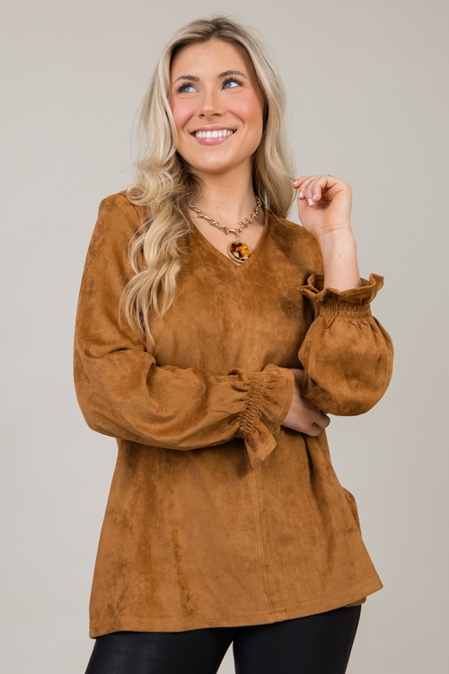 Abigail Suede Top, Caramel - 1107-107p.jpg
