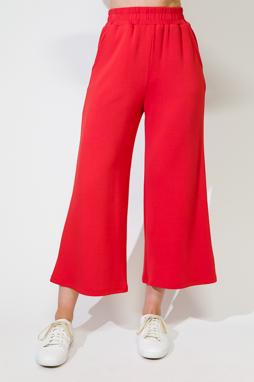 Heavenly Soft Pants, Red