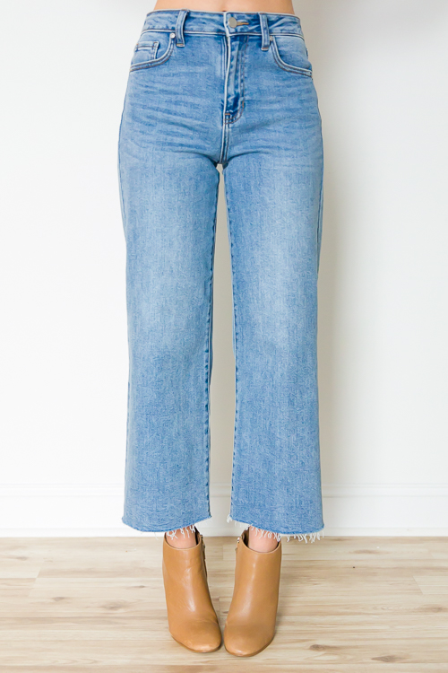 Vivi Wide Leg Jeans, Medium