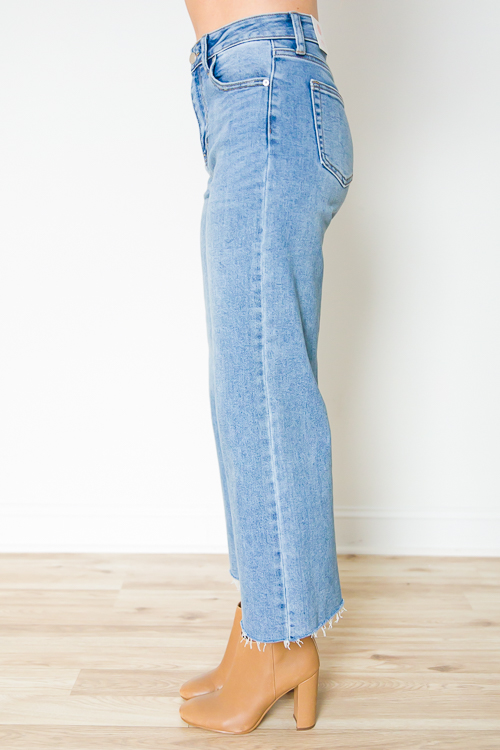 Vivi Wide Leg Jeans, Medium