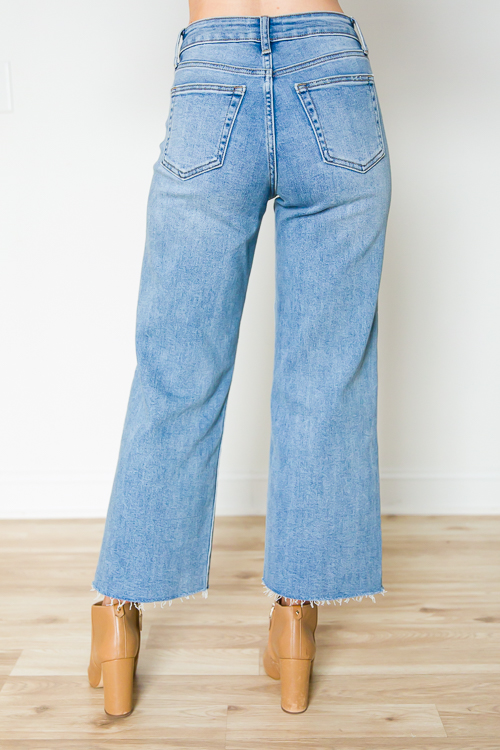 Vivi Wide Leg Jeans, Medium