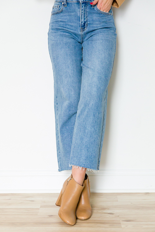 Vivi Wide Leg Jeans, Medium