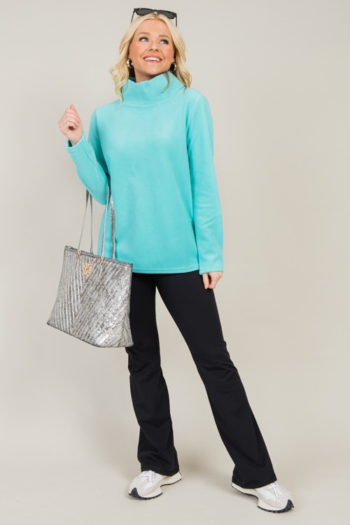 Fleece Mock Neck Pullover, Mint - 1220-48P.jpg