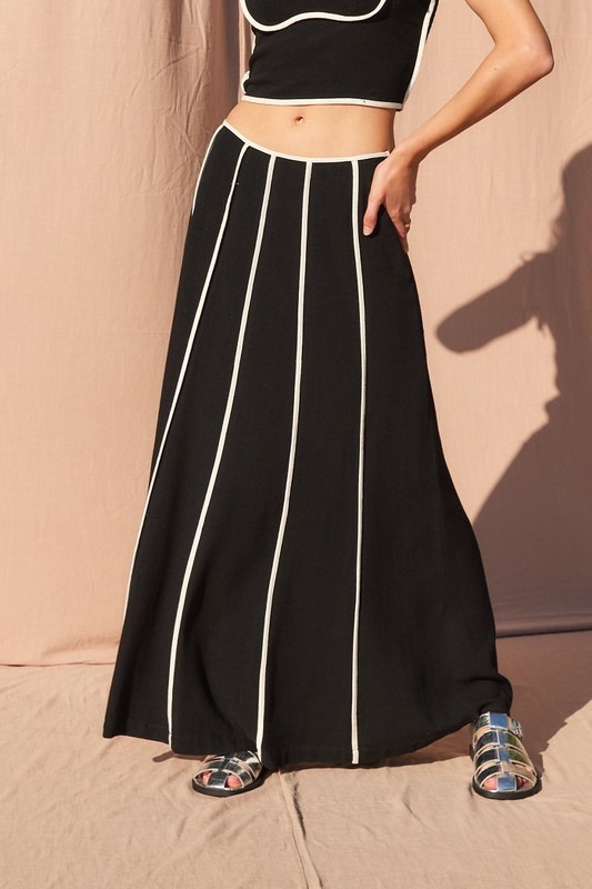 Two-Tone Maxi Skirt, Black - 20735989_116984b8-c0f1-4382-87ac-d801d98f65d5.jpg