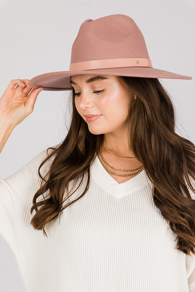 The Wesley Fedora, Mauve