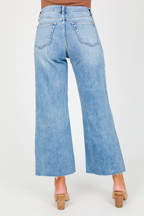 Vivi Wide Leg Jeans, Medium