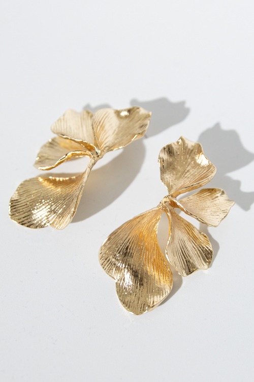 Petal Statement Earring, Gold - 4K7A1003.jpg