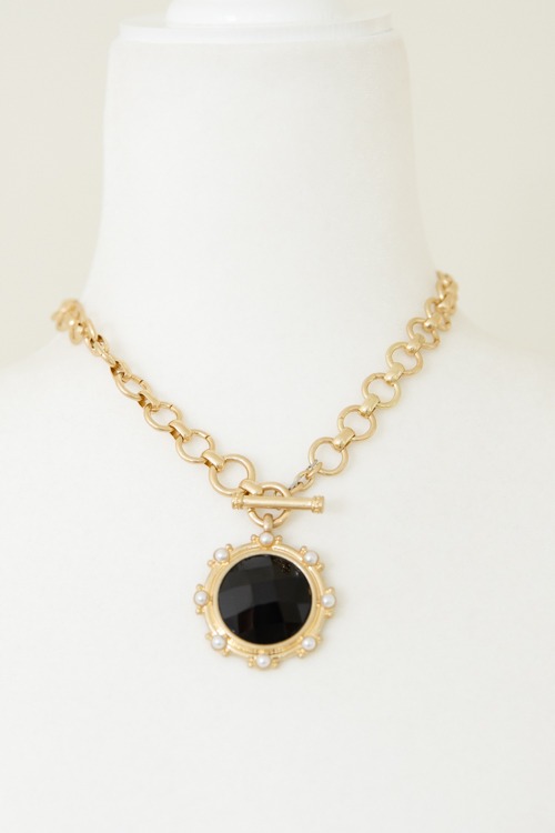 Louise Stone Necklace, Black - 4K7A2550.jpg