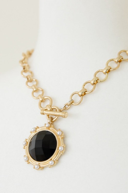 Louise Stone Necklace, Black - 4K7A2552.jpg