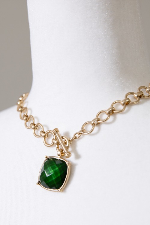 Gemma Stone Necklace, Green - 4K7A2884.jpg