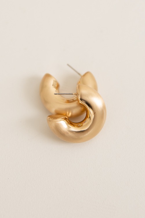 Portia Polished Hoop, Gold - 4K7A3369.jpg