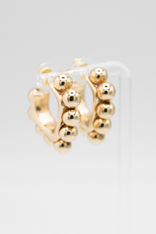Belinda Ball Earring, Gold - 4K7A3695.jpg