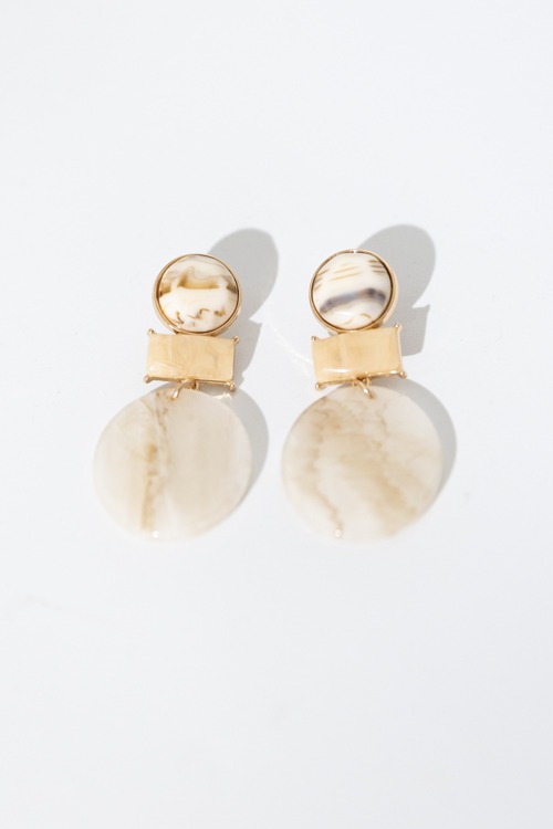 Gina Oval Earring, Ivory - 4K7A4485.jpg