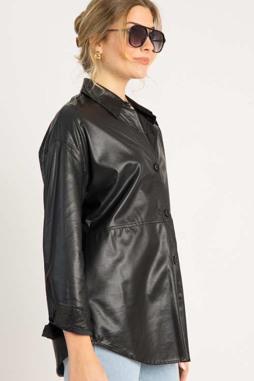Davina Leather Shirt, Black - 4K7A4814.jpg